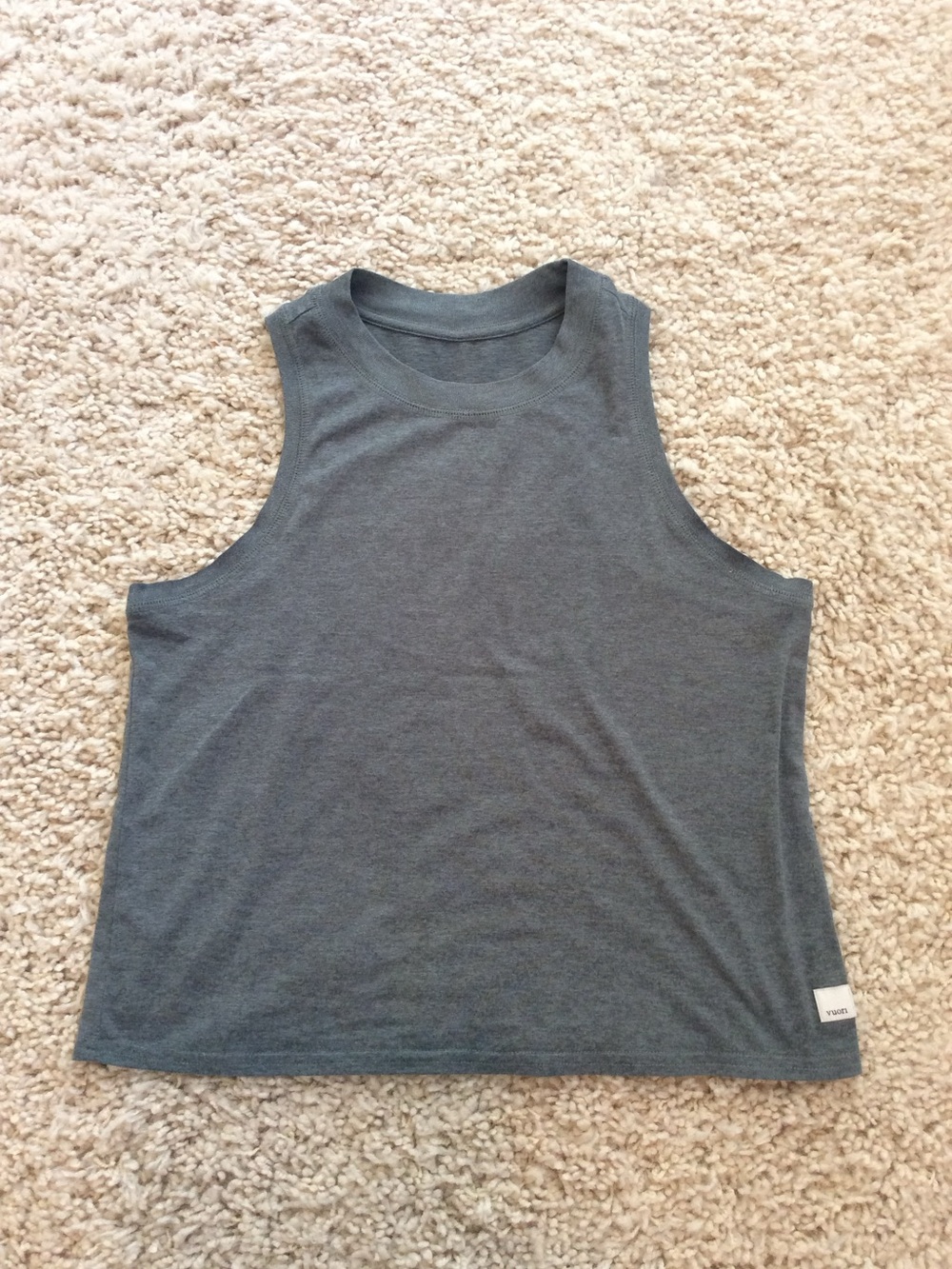 Vuori Energy Tank Top green/grey